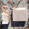 Natural Hand-Made Lavender Soap top and side